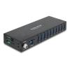 Delock - Hub - industriell, 5 Gbps, mit 8kV ESD-Schutz - 10 x SuperSpeed USB 3.0 - an DIN-Schiene montierbar, wandmontierbar