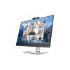 HP E27m G4 Conferencing Monitor - E-Series - LED-Monitor - 68.6 cm (27") - 2560 x 1440 QHD @ 75 Hz - IPS - 300 cd / m² - 1000:1 - 5 ms - HDMI, DisplayPort, USB-C - Lautsprecher - Silber (Halter), schwarzer Kopf