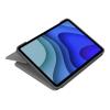 Logitech Folio Touch - Tastatur und Foliohülle - mit Trackpad - hinterleuchtet - Apple Smart connector - AZERTY - Französisch - Oxford Gray - für Apple 10.9-inch iPad Air (4. Generation, 5. Generation)