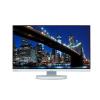 Sharp MultiSync EA272U - LED-Monitor - 68 cm (27") - 3840 x 2160 4K @ 60 Hz - IPS - 400 cd / m² - 1000:1 - 5 ms - HDMI, DisplayPort, USB-C - Lautsprecher - weiße Frontblende, weiß (hinten)