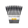 1m Cat6 Cable 10 Pack - Black