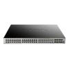 D-Link DGS 3630-52PC - Switch - L3 - managed - 44 x 10 / 100 / 1000 (PoE+) + 4 x Kombi-Gigabit-SFP + 4 x 10 Gigabit SFP+ - an Rack montierbar - PoE+ (370 W)