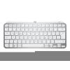 Logitech MX Keys Mini - Tastatur - hinterleuchtet - kabellos - Bluetooth - QWERTY - USA - Pale Gray