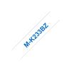 Brother M-K233BZ - Blau auf weiß - Rolle (1,2 cm x 8 m) 1 Stck. Druckerband - für P-Touch PT-55, PT-55P, PT-65, PT-75, PT-90, PT-BB4