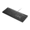 Lenovo Smartcard Wired Keyboard II - Tastatur - Vollformat, 3-Zonen Layout - USB - QWERTZ - Deutsch - Schwarz - braune Box - CRU