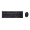 Dell Pro Compact Silent Keyboard and Mouse - KM555 - Tastatur-und-Maus-Set - kabellos - 2.4 GHz, Bluetooth 5.1 - QWERTZ - Deutsch - Schwarz - mit 3 years NBD Advance Exchange