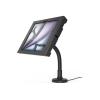 Compulocks iPad Air M2 & M3 11", Apex Enclosure Flex Arm Mount - Black - Befestigungskit (Flexibler Arm, Gehäuse) - freiliegende Front- / Rückkamera und Sensoren - für Tablett - verriegelbar - Metallrahmen - Schwarz - Bildschirmgröße: 27.94 cm (11") -