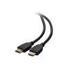 C2G 6ft 4K HDMI Cable with Ethernet - High Speed - UltraHD Cable - M / M - HDMI-Kabel mit Ethernet - HDMI männlich zu HDMI männlich - 1.83 m - abgeschirmt - Schwarz