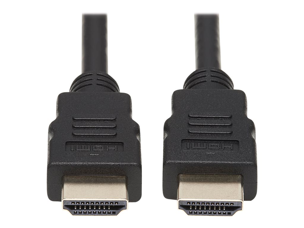 Eaton Tripp Lite Series High Speed HDMI Cable with Ethernet, UHD 4K, Digital Video with Audio (M / M), 6 ft. (1.83 m) - HDMI-Kabel mit Ethernet - HDMI männlich zu HDMI männlich - 1.8 m - Schwarz