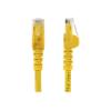 StarTech.com 5m Cat6 Snagless RJ45 Ethernet Netzwerkkabel - Gelb - 5m Cat 6 UTP Kabel - Netzwerkkabel - RJ-45 (M) zu RJ-45 (M) - 5 m - UTP - CAT 6 - ohne Haken, verseilt - Gelb