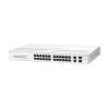 HPE Networking InstantOn Switch 1430-26G, 1U, 24x 1G RJ45 & 2x 1G Dual-Personality Ports (RJ45 oder SFP), Unmanaged, Lüfterlos, internes Netzteil, lebenslange Garantie