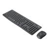 Logitech MK295 Silent - Tastatur-und-Maus-Set - kabellos - 2.4 GHz - Pan-Nordic - Graphite