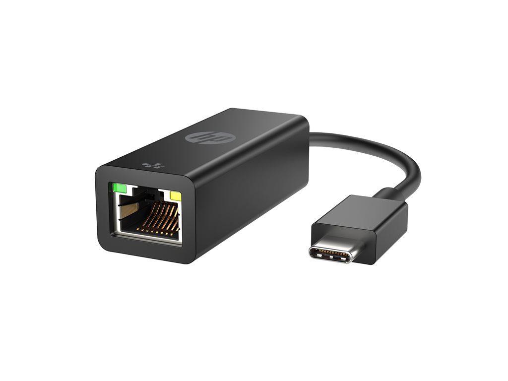 HP USB-C to RJ45 Adapter G2 - Netzwerkadapter - USB-C - Gigabit Ethernet x 1 - für Victus by HP Laptop 15, 16, Fortis 11 G9, Laptop 14, 15, 17, Pavilion x360 Laptop