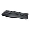 Kensington Pro Fit Ergo Wireless Keyboard - Tastatur - kabellos - 2.4 GHz, Bluetooth 4.0 - Deutsch - Schwarz