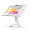 Compulocks iPad 10th-11th (A16) Gen Swell Enclosure Mast Counter Stand - White - Befestigungskit (Aufstellung, Gehäuse) - für Tablett - Swell Gehäuse - verriegelbar - weiß - Bildschirmgröße: 27.7 cm (10.9") - Theke - für Apple 10.9-inch iPad (10. Gen