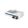 HP ScanJet Enterprise Flow N6600 fnw1 - Dokumentenscanner - Kontaktbildsensor (CIS) - Duplex - A4 / Legal - 600 dpi x 600 dpi - bis zu 50 Seiten / Min. (einfarbig) / bis zu 50 Seiten / Min. (Farbe) - automatischer Dokumenteneinzug (100 Blätter) - bis zu 8