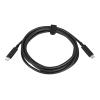HP 100W - USB-Kabel - 24 pin USB-C (M) zu 24 pin USB-C (M) - für ZBook 15v G5, 17 G4, 17 G5, 17 G6, Create G7, Power G7, Power G9, ZBook Fury 15 G7, 17 G7