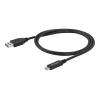 StarTech.com USB auf USB-C Kabel - St / St - 1m - USB 3.0 - USB A zu USB-C - USB Kabel Stecker zu Stecker - USB C zu USB - USB-Kabel - USB (M) zu 24 pin USB-C (M) - USB 3.0 - 1 m - Schwarz - für P / N: HB30A3A1CST, HB30C3A1CST, HB30C5A2CSC, HB30C5A2CST,