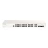 D-Link Nuclias Cloud-Managed DBS-2000-28 - Switch - Smart - 24 x 10 / 100 / 1000 + 4 x Kombi-Gigabit-SFP - an Rack montierbar - mit 1 Jahr Nuclias Cloud Management