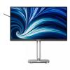 Philips 24B2N4200 - 24 Zoll FHD Monitor, Lautsprecher, höhenverstellbar (1920x1080, 120 Hz, VGA, HDMI 1.4, DisplayPort 1.2, USB Hub) schwarz grau