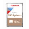 Toshiba N300 NAS - Festplatte - 10 TB - intern - 3.5" (8.9 cm) - SATA 6Gb / s - 7200 rpm - Puffer: 512 MB