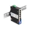 Delock Industrie Gigabit Ethernet Switch 4 Port RJ45 2 Port SFP für Hutschiene