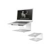 NewStar Laptop Desk Stand (ergonomic, 360 degrees rotatable) / silber