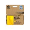 HP 937e EvoMore - Gelb - original - Tintenpatrone - für Officejet Pro 9110b, 9120b, 9720E, 9730e