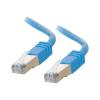 Kabel / 15 m Shield CAT5E Moulded Patch Blue