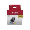 Canon CLI-521 C / M/Y Multi pack - 3er-Pack - 9 ml - Gelb, Cyan, Magenta - original - Box - Tintenbehälter - für PIXMA iP3600, iP4700, MP540, MP550, MP560, MP620, MP630, MP640, MP980, MP990, MX860, MX870