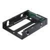 QNAP QDA-A2AR - Internes RAID-Gehäuse - 3.5" to 2 x 2.5" (8,9 cm bis 2 x 6,4 cm) - RAID JBOD, 0, 1 - SATA 6Gb / s