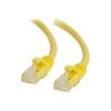 Kabel / 0,5 m Yellow CAT6 PVC Snagless UTP
