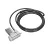 Targus DEFCON Ultimate - Sicherheitskabelschloss - universal fortlaufend - Silber - 2 m