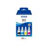 Epson EcoTank 664 - 4er-Pack - Schwarz, Gelb, Cyan, Magenta - original - Nachfülltinte - für Epson L380, L395, L495, EcoTank ET-2650, L1455, L656, EcoTank ITS L3050, L3060, L3070
