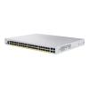 Cisco CBS350-48FP-4G managed Layer3 Switch: - 48x10 / 100 / 1000 Base-T (RJ45) + 4xGE SFP Uplink Ports, - Switching Capacity:104Gbps, incl. rack-&wallmount Kit, - kein stacking, liefert 740W PoE+,
