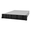 Synology RackStation RS3621RPxs - NAS-Server - 12 Schächte - Rack - einbaufähig - SATA 6Gb / s - RAID 0, 1, 5, 6, 10, JBOD, RAID F1, 1 Hot-Spare, 10-Hot-Spare, 5 Hot Spare, 6 Hot Spare, F1 Hot Spare - RAM 8 GB - Gigabit Ethernet - iSCSI Support - 2U
