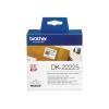 Brother DK-22225 - Papier - Schwarz auf Weiß - Rolle (3,8 cm x 30,5 m) 1 Rolle(n) Endlosetiketten - für Brother QL-1050, QL-1060, QL-500, QL-550, QL-560, QL-570, QL-580, QL-700