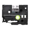 Brother TZe-M365 - Matt - Klebstoff - weiß auf mattschwarz - Rolle (3,6 cm x 8 m) 1 Kassette(n) laminiertes Band - für P-Touch PT-530, PT-9200DX, PT-9200PC, P-Touch Cube XP PT-910BT