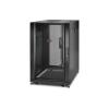 APC NetShelter SX - Schrank Netzwerkschrank - Schwarz - 18U - 48.3 cm (19") - TAA-konform - für P / N: SMTL1500RM3UC, SMTL1500RMI3UC, SRT2200RMXLAUS, SRTL3KRM1UC, SRTL3KRM1UNC