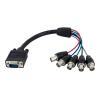 VGA to 5 BNC Monitor Cable