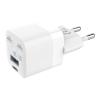 Vision - Netzteil - 30 Watt - 3 A - QC 3.0 - 2 Ausgabeanschlussstellen (USB-C, USB) - weiß - Europa