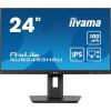 iiyama ProLite XUB2493HSU-B7 - LED-Monitor - 61 cm (24") (23.8" sichtbar) - 1920 x 1080 Full HD (1080p) @ 100 Hz - IPS - 250 cd / m² - 1300:1 - 1 ms - HDMI, DisplayPort - Lautsprecher - mattschwarz