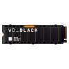 WD_BLACK SN850X WDS400T2XHE-00BCA0 - SSD - verschlüsselt - 4 TB - intern - M.2 2280 - PCIe 4.0 x4 (NVMe) - TCG Opal Encryption 2.01 - integrierter Kühlkörper
