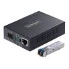 StarTech.com - Medienkonverter - 1GbE - über Glasfaser - 1000Base-T, 1000Base-LX, 10Base-T, 100Base-TX - LC Duplex Single-Mode / RJ-45 - bis zu 40 km - 1310 nm - TAA-konform