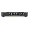 NETGEAR 300 Series GS305P - Version 3 - Switch - SOHO - unmanaged - 5 x 10 / 100 / 1000 (4 PoE+) - Desktop, wandmontierbar - PoE+ (63 W)
