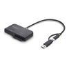 Startech - Schnittstellenadapter - 2.5", 3.5" (6.4 cm, 8.9 cm) - M.2 NVMe Card / PCIe 4.0 (NVMe) - USB 3.2 (Gen 2) - Schwarz