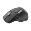 Logitech MX Master 4 - Maus - 8 Tasten - kabellos - Bluetooth, 2.4 GHz - kabelloser Empfänger (USB) - Graphite