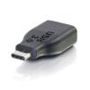 C2G USB C to USB A Adapter - USB C to USB Adapter - 5Gbps - Black - M / F - USB-Adapter - USB Typ A (W) zu 24 pin USB-C (M) - USB 3.0 - Schwarz