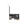StarTech.com 1-Port Gigabit PCIe Network Adapter Card, TAA Compliant - Netzwerkadapter - PCIe Low-Profile - Gigabit Ethernet x 1 - Schwarz - TAA-konform