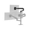 LX Dual Stacking Arm, Extension and Collar Kit, Matte Black.
